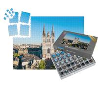 puzzleYOU : Smart Sorted® | Puzzle Photo 1000 pièces « La cathédrale Saint-Maurice d'Angers est Le siège du diocèse catholique Romain d'Angers en France. »