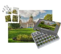 puzzleYOU : Smart Sorted® | Puzzle Photo 1000 pièces « La Cour d'appel hanséatique dans Le Parc Planten Un Blomen à Hambourg »