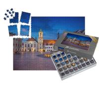 puzzleYOU : Smart Sorted® | Puzzle Photo 1000 pièces « La Place du marché de Bratislava Le Soir »