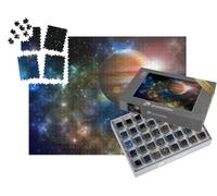 puzzleYOU : Smart Sorted® | Puzzle Photo 1000 pièces « La planète Jupiter dans l'univers coloré des étoiles »