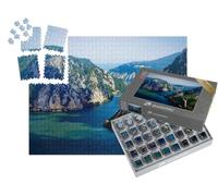puzzleYOU : Smart Sorted® | Puzzle Photo 1000 pièces « La Porte de Fer du Danube, frontière Naturelle Entre la Serbie et la Roumanie »