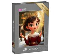 puzzleYOU : Smart Sorted® | Puzzle Photo 1000 pièces « La Princesse Ilyra Vous Invite au Bal d’Hiver des Rois »