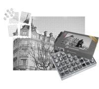 puzzleYOU : Smart Sorted® | Puzzle Photo 1000 pièces « la Statue de Paul Riquet dans Les ruelles de Béziers l'après-midi »
