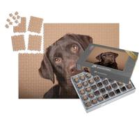 puzzleYOU : Smart Sorted® | Puzzle Photo 1000 pièces « Labrador Chiot au cœur Tendre »