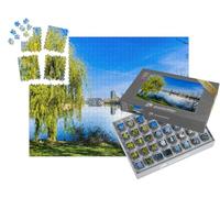 puzzleYOU : Smart Sorted® | Puzzle Photo 1000 pièces « Lac de Créteil à Créteil, Val-de-Marne »