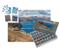 puzzleYOU : Smart Sorted® | Puzzle Photo 1000 pièces « Lac Titicaca à la frontière Entre Le Pérou et la Bolivie »