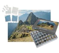 puzzleYOU : Smart Sorted® | Puzzle Photo 1000 pièces « Lama Devant l'ancienne cité Inca de Machu Picchu »