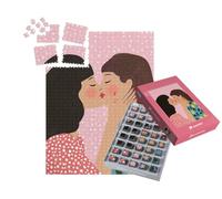 puzzleYOU : Smart Sorted® | Puzzle Photo 1000 pièces « l'amour Qui ne connaît Pas de frontières »