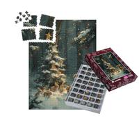 puzzleYOU : Smart Sorted® | Puzzle Photo 1000 pièces « Lapins dans la Magie de Noël »