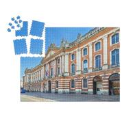puzzleYOU : Smart Sorted® | Puzzle Photo 1000 pièces « Le Capitole est Le siège de la municipalité de la Ville française de Toulouse et de l'hôtel de Ville. »