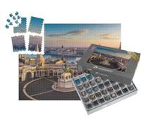 puzzleYOU : Smart Sorted® | Puzzle Photo 1000 pièces « Le célèbre Bastion des pêcheurs au Lever du Soleil, Budapest, Hongrie »