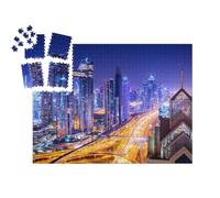 puzzleYOU : Smart Sorted® | Puzzle Photo 1000 pièces « Le Centre-Ville de Dubaï la Nuit »