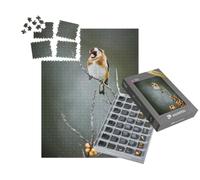 puzzleYOU : Smart Sorted® | Puzzle Photo 1000 pièces « Le chardonneret élégant, Un Oiseau Chanteur »