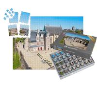 puzzleYOU : Smart Sorted® | Puzzle Photo 1000 pièces « Le Château d'Angers est Un château situé dans la Ville d'Angers, dans la vallée de la Loire »