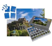 puzzleYOU : Smart Sorted® | Puzzle Photo 1000 pièces « Le château d'Édimbourg par Une journée d'été ensoleillée »