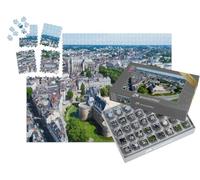 puzzleYOU : Smart Sorted® | Puzzle Photo 1000 pièces « Le Chateau des ducs de Bretagne, Loire Atlantique, France »