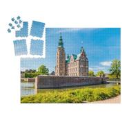 puzzleYOU : Smart Sorted® | Puzzle Photo 1000 pièces « Le château Renaissance de Rosenborg à Copenhague, Danemark »