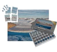 puzzleYOU : Smart Sorted® | Puzzle Photo 1000 pièces « Le Glacier Pied d'éléphant, Nord du Groenland »