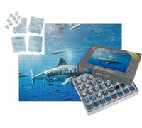 puzzleYOU : Smart Sorted® | Puzzle Photo 1000 pièces « Le Grand Requin Blanc au Mexique »