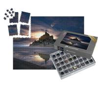 puzzleYOU : Smart Sorted® | Puzzle Photo 1000 pièces « Le Magnifique Mont St-Michel en France, Normandie »