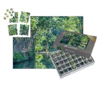 puzzleYOU : Smart Sorted® | Puzzle Photo 1000 pièces « Le Marais poitevin en Nouvelle-Aquitaine. »