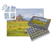 puzzleYOU : Smart Sorted® | Puzzle Photo 1000 pièces « Le Mont Saint-Michel »