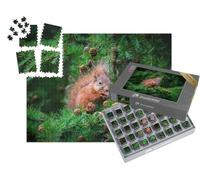 puzzleYOU : Smart Sorted® | Puzzle Photo 1000 pièces « Le Petit écureuil dans l'arbre »