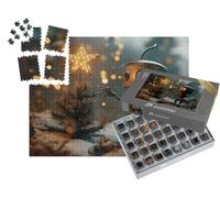 puzzleYOU : Smart Sorted® | Puzzle Photo 1000 pièces « Le Petit Robot Jim et Son Miracle de Noël »