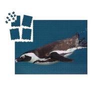 puzzleYOU : Smart Sorted® | Puzzle Photo 1000 pièces « Le Pingouin Africain, Un Fantastique Plongeur »