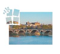 puzzleYOU : Smart Sorted® | Puzzle Photo 1000 pièces « Le Pont Neuf à Toulouse Un Soir d'été »