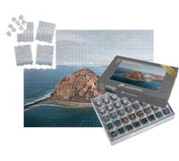 puzzleYOU : Smart Sorted® | Puzzle Photo 1000 pièces « Le promontoire de Morro Rock à Morro Bay, Californie »