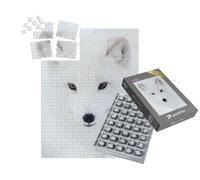 puzzleYOU : Smart Sorted® | Puzzle Photo 1000 pièces « Le Regard d'un Renard Polaire »