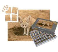 puzzleYOU : Smart Sorted® | Puzzle Photo 1000 pièces « Le Renard Fennec sur Le Qui-vive »