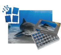 puzzleYOU : Smart Sorted® | Puzzle Photo 1000 pièces « Le Requin-Tigre nage au-Dessus du récif »