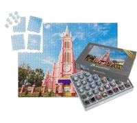 puzzleYOU : Smart Sorted® | Puzzle Photo 1000 pièces « L'église paroissiale de Tan Dinh ou l'église du Sacré-Cœur à Ho Chi Minh-Ville »