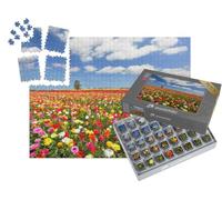 puzzleYOU : Smart Sorted® | Puzzle Photo 1000 pièces « Les Boutons d'or comme renoncules de Jardin »
