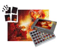 puzzleYOU : Smart Sorted® | Puzzle Photo 1000 pièces « Les Pompiers combattent Une Explosion »