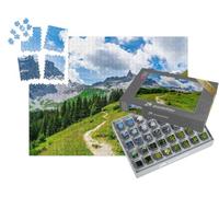 puzzleYOU : Smart Sorted® | Puzzle Photo 1000 pièces « Les Trois Tours dans Les Montagnes du Vorarlberg »
