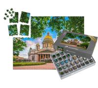 puzzleYOU : Smart Sorted® | Puzzle Photo 1000 pièces « L'été sur Saint-Pétersbourg et Ses musées, Russie »