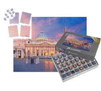 puzzleYOU : Smart Sorted® | Puzzle Photo 1000 pièces « Lever de Soleil sur la Cité du Vatican à Rome »