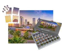 puzzleYOU : Smart Sorted® | Puzzle Photo 1000 pièces « Ligne d'horizon de Tampa, Floride, États-Unis »