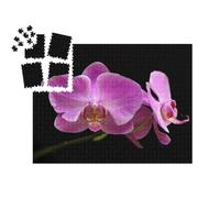 puzzleYOU : Smart Sorted® | Puzzle Photo 1000 pièces « L'orchidée Lune Rose »