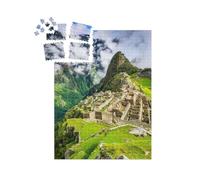 puzzleYOU : Smart Sorted® | Puzzle Photo 1000 pièces « Machu Picchu : ruines de la cité de l'empire Inca, Pérou »