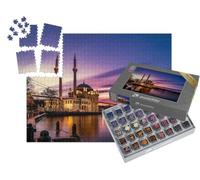 puzzleYOU : Smart Sorted® | Puzzle Photo 1000 pièces « Magnifique Lever de Soleil à la mosquée d'Ortaköy, Istanbul, Turquie »
