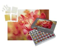 puzzleYOU : Smart Sorted® | Puzzle Photo 1000 pièces « Magnifique orchidée dans la lumière du Soir »