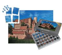 puzzleYOU : Smart Sorted® | Puzzle Photo 1000 pièces « Malbork est Un château des croisés en Pologne »