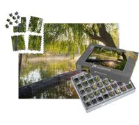 puzzleYOU : Smart Sorted® | Puzzle Photo 1000 pièces « Marais à Bourges, Province du Berry, Centre-Val de Loire, France »