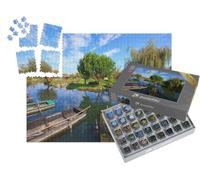 puzzleYOU : Smart Sorted® | Puzzle Photo 1000 pièces « Marais de Bourges, France »