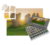 puzzleYOU : Smart Sorted® | Puzzle Photo 1000 pièces « Menhirs Camaret-sur-Mer Lagatjar, Bretagne, France »