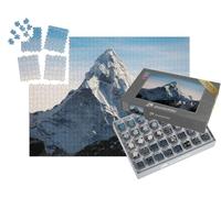 puzzleYOU : Smart Sorted® | Puzzle Photo 1000 pièces « Mont AMA Dablam sur Le Chemin du Camp de Base de l'Everest, Népal »